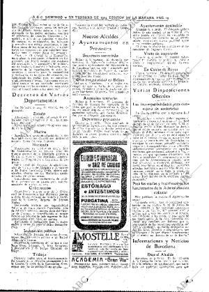 ABC MADRID 10-02-1924 página 19