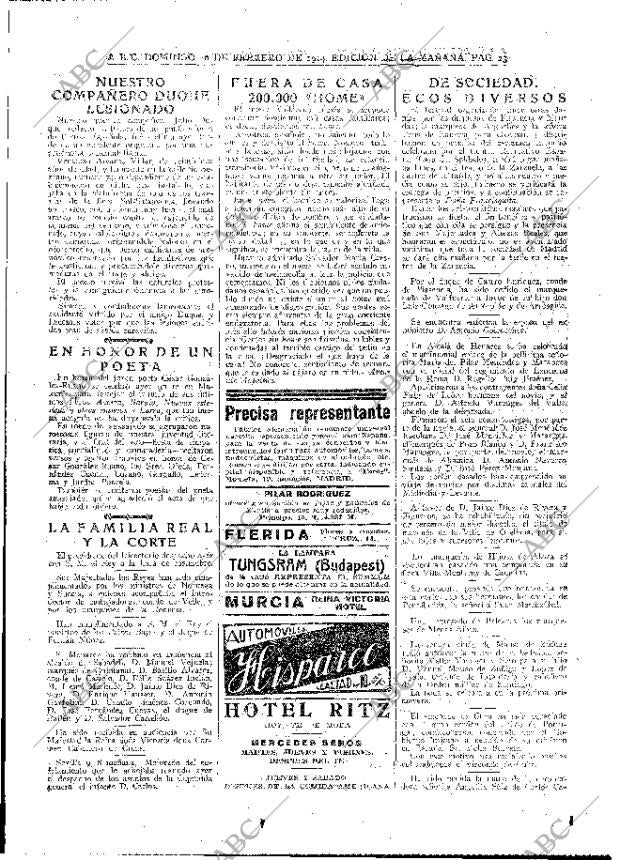 ABC MADRID 10-02-1924 página 23