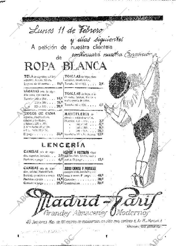 ABC MADRID 10-02-1924 página 26