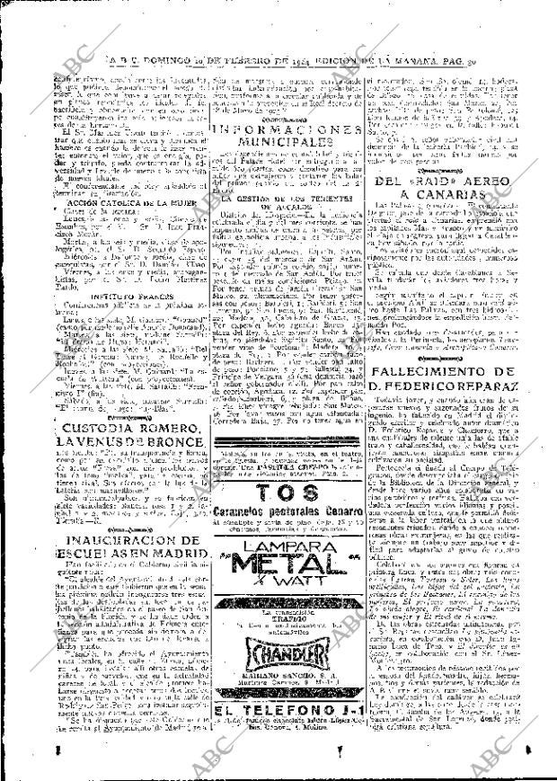 ABC MADRID 10-02-1924 página 30