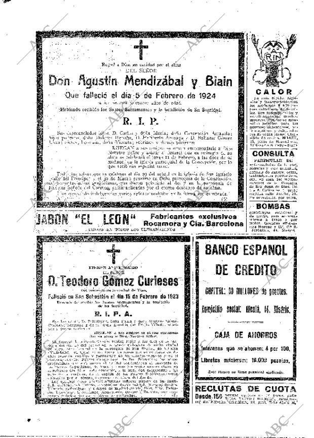 ABC MADRID 10-02-1924 página 40