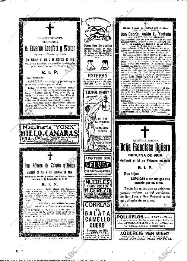 ABC MADRID 10-02-1924 página 42