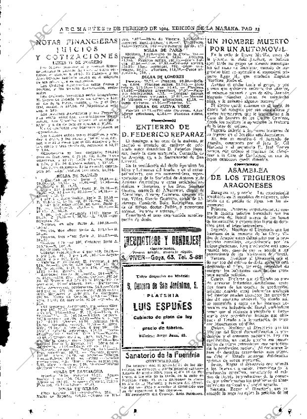 ABC MADRID 12-02-1924 página 23