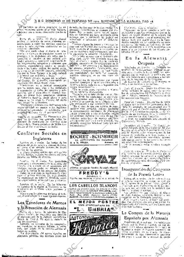 ABC MADRID 17-02-1924 página 28