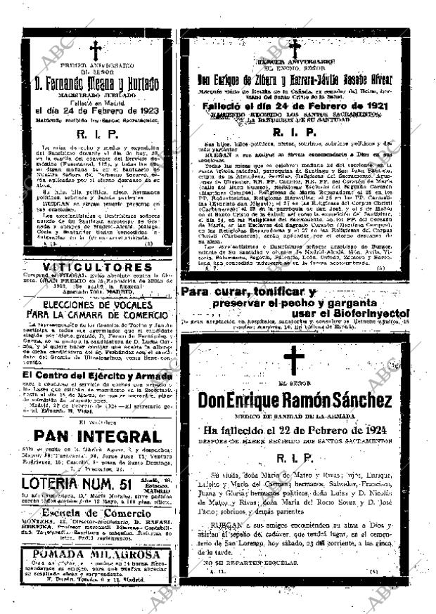 ABC MADRID 23-02-1924 página 29