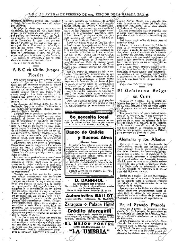 ABC MADRID 28-02-1924 página 18