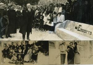 El ilustre Marqués de Ezenarro (x) danto gracias por el homenaje que se le...