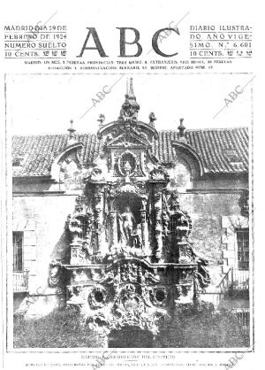 ABC MADRID 29-02-1924 página 1