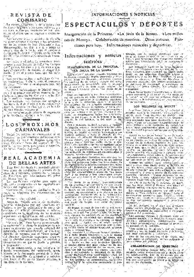 ABC MADRID 29-02-1924 página 25