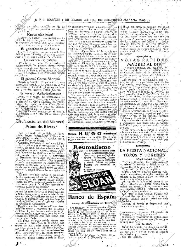 ABC MADRID 04-03-1924 página 12