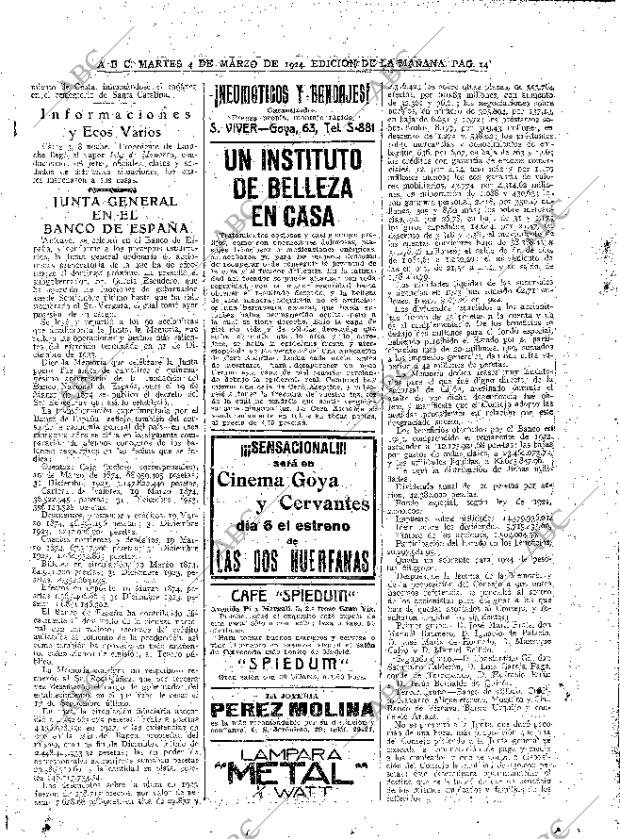 ABC MADRID 04-03-1924 página 14