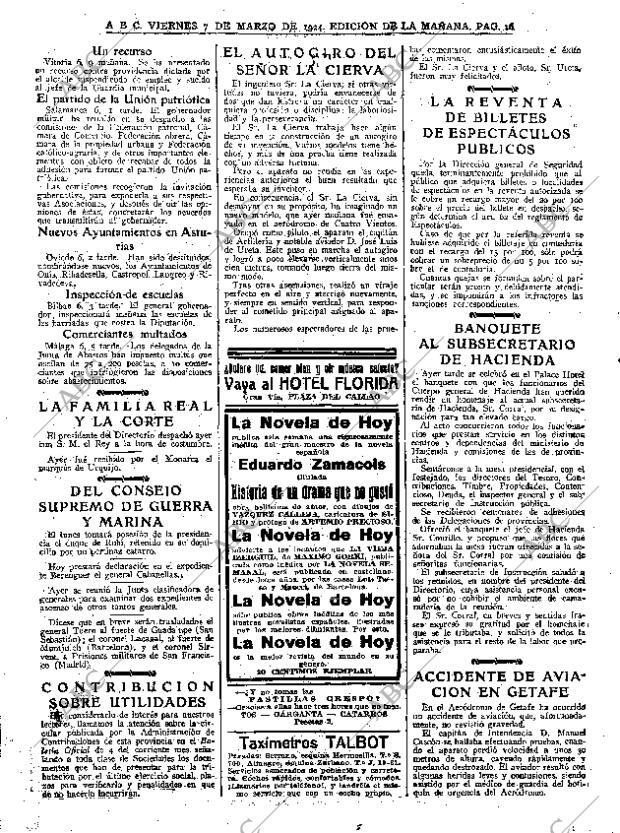 ABC MADRID 07-03-1924 página 16