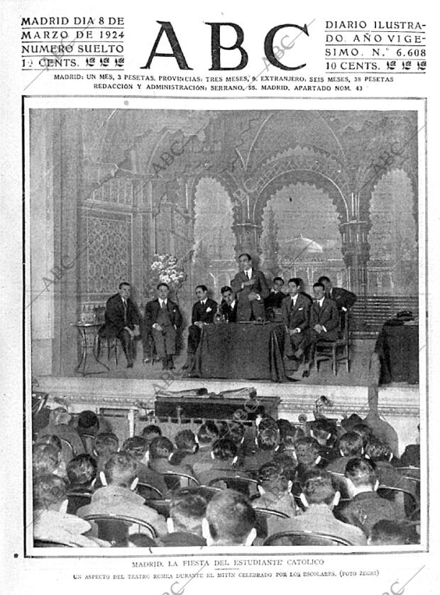 ABC MADRID 08-03-1924 página 1