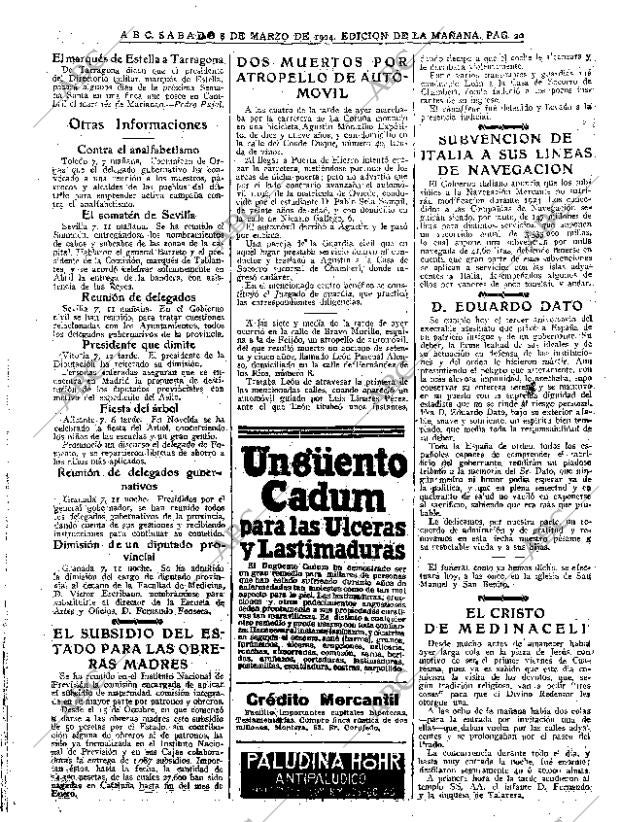 ABC MADRID 08-03-1924 página 20
