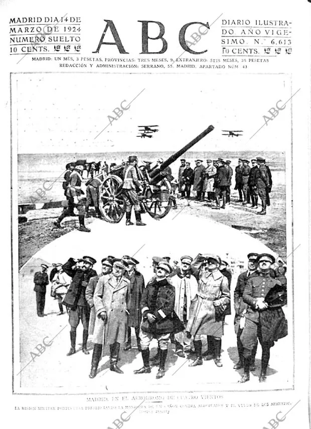 ABC MADRID 14-03-1924 página 1