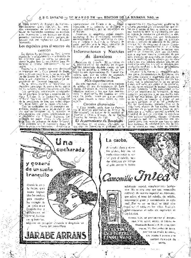 ABC MADRID 15-03-1924 página 10