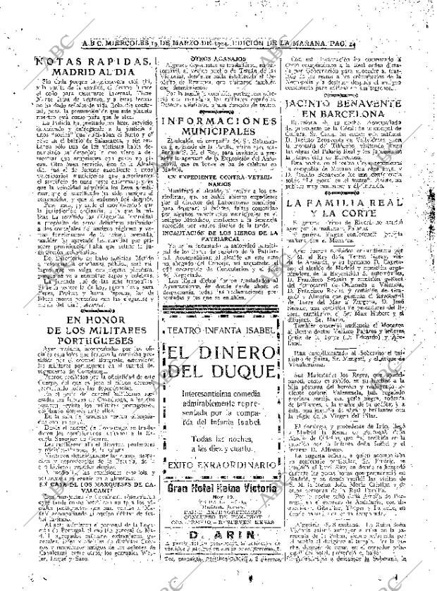 ABC MADRID 19-03-1924 página 14