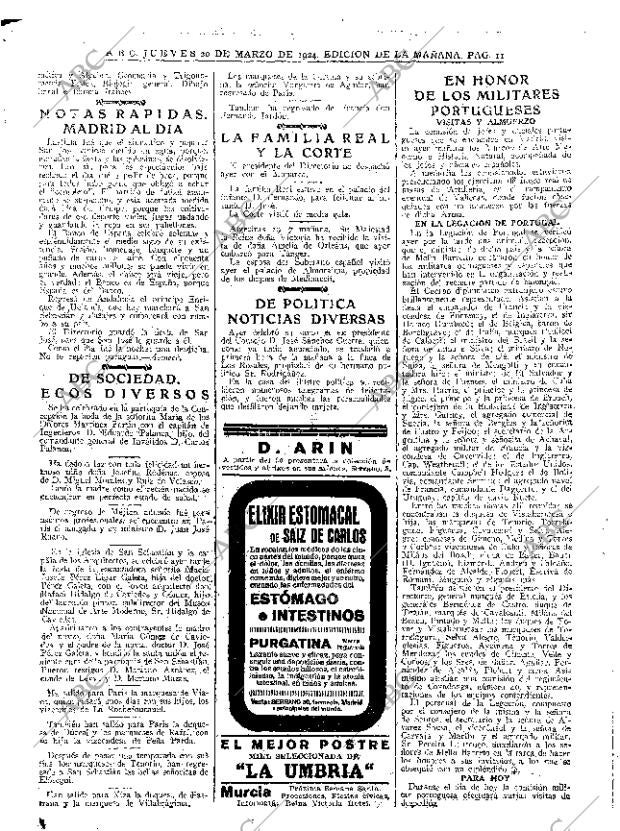 ABC MADRID 20-03-1924 página 11