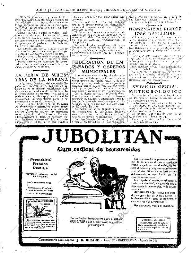 ABC MADRID 20-03-1924 página 12