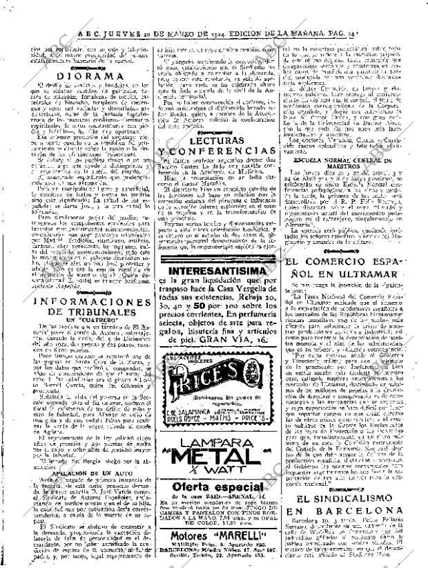 ABC MADRID 20-03-1924 página 14