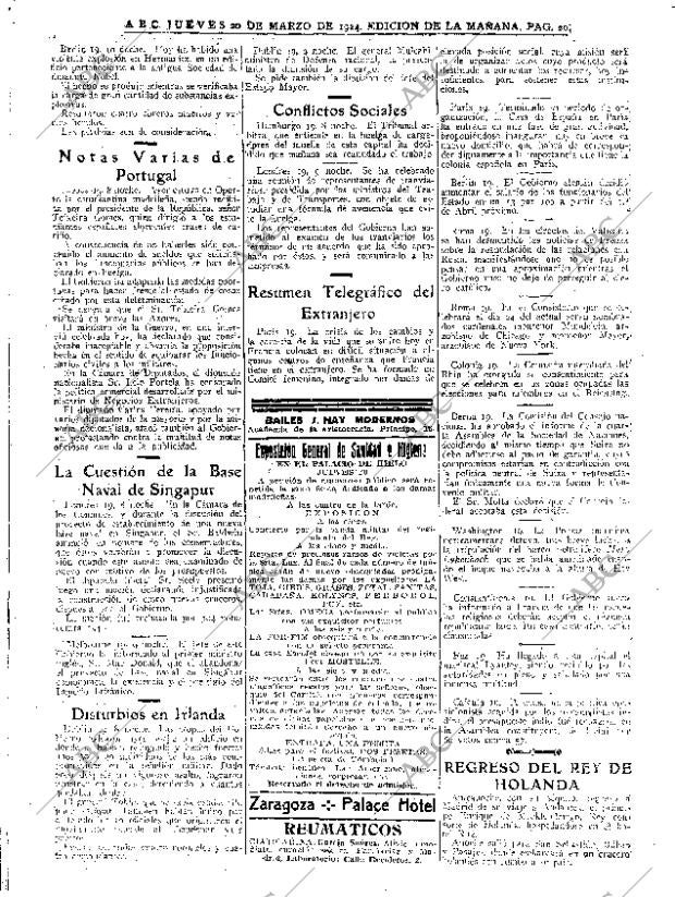 ABC MADRID 20-03-1924 página 20