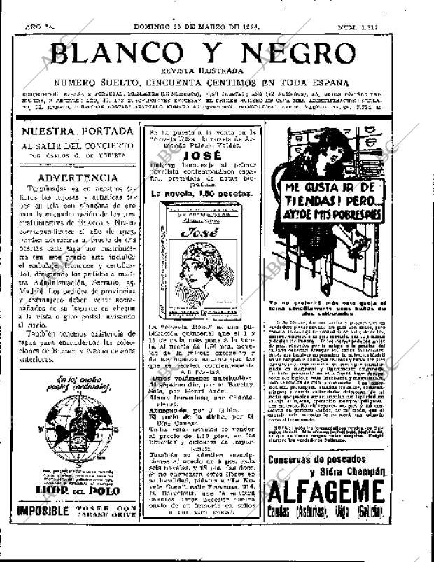 BLANCO Y NEGRO MADRID 30-03-1924 página 3
