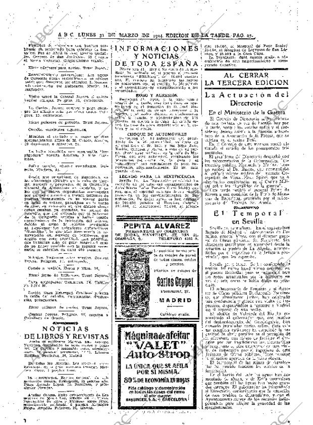 ABC MADRID 31-03-1924 página 27
