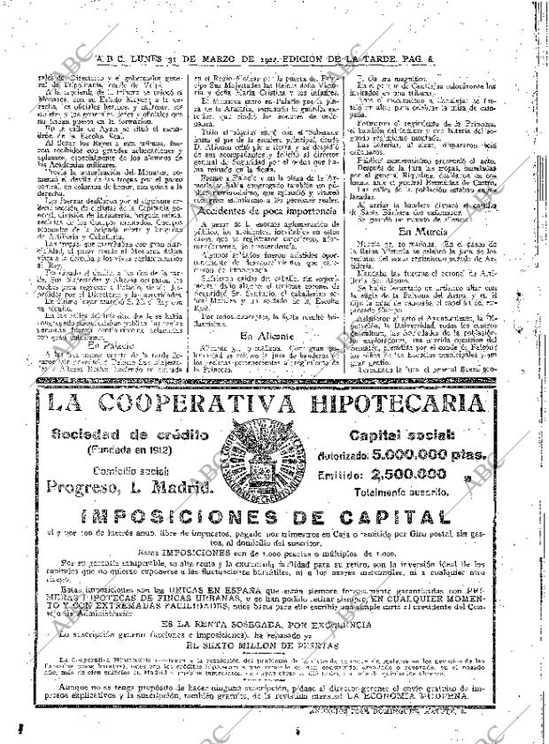 ABC MADRID 31-03-1924 página 8