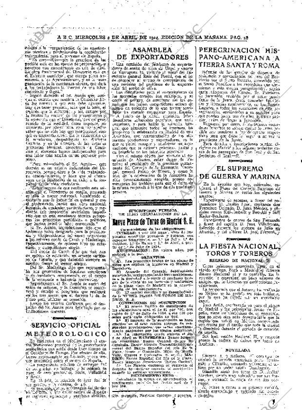 ABC MADRID 02-04-1924 página 18