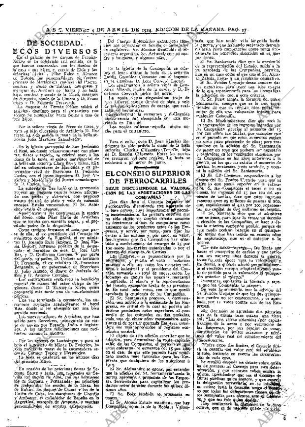 ABC MADRID 04-04-1924 página 17