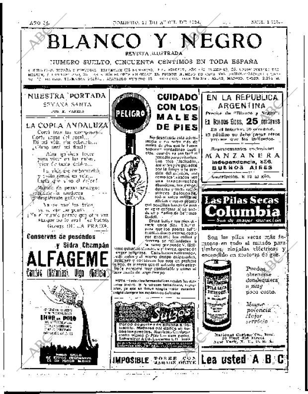 BLANCO Y NEGRO MADRID 13-04-1924 página 39