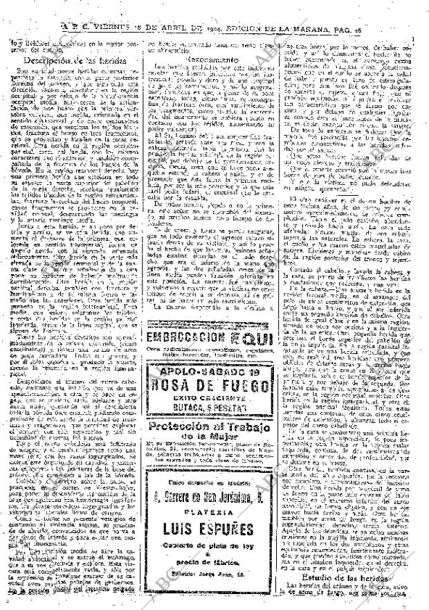 ABC MADRID 18-04-1924 página 16