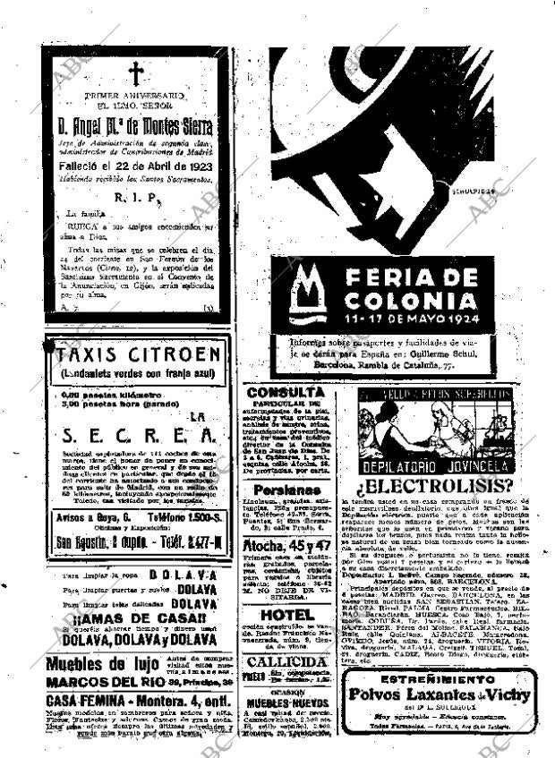 ABC MADRID 23-04-1924 página 34