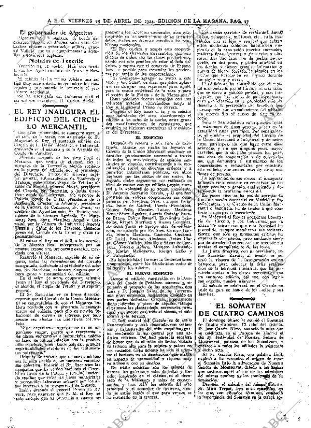 ABC MADRID 25-04-1924 página 17