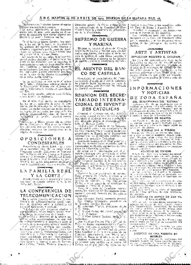 ABC MADRID 29-04-1924 página 18