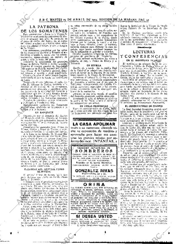 ABC MADRID 29-04-1924 página 22