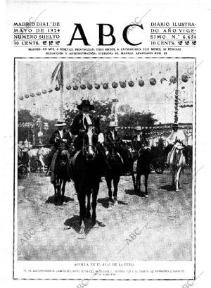 ABC MADRID 01-05-1924 página 1