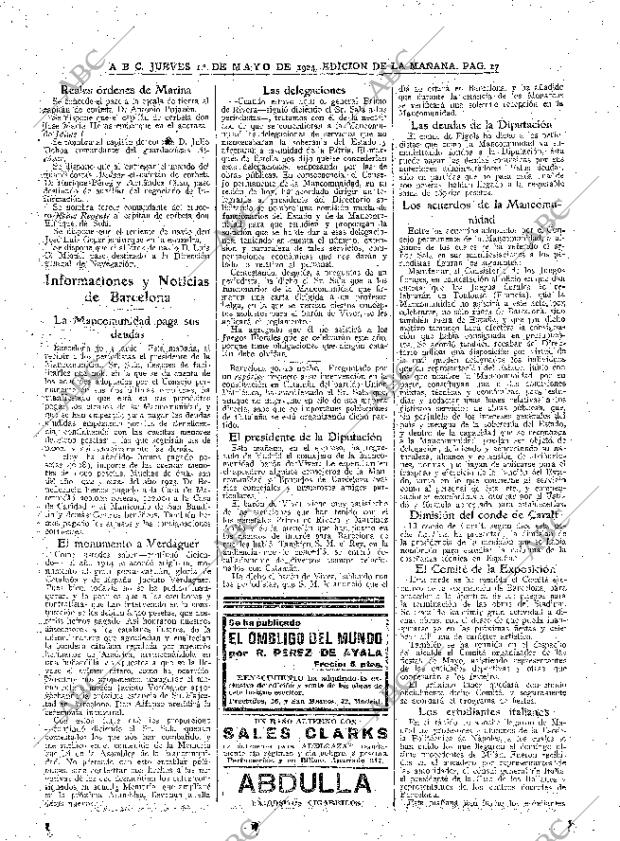 ABC MADRID 01-05-1924 página 17