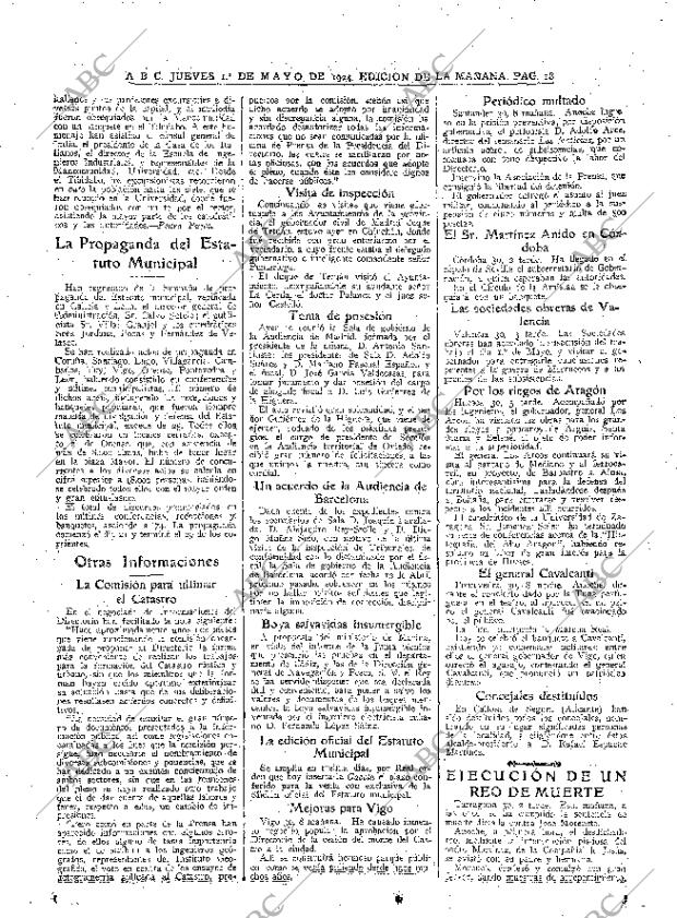 ABC MADRID 01-05-1924 página 18