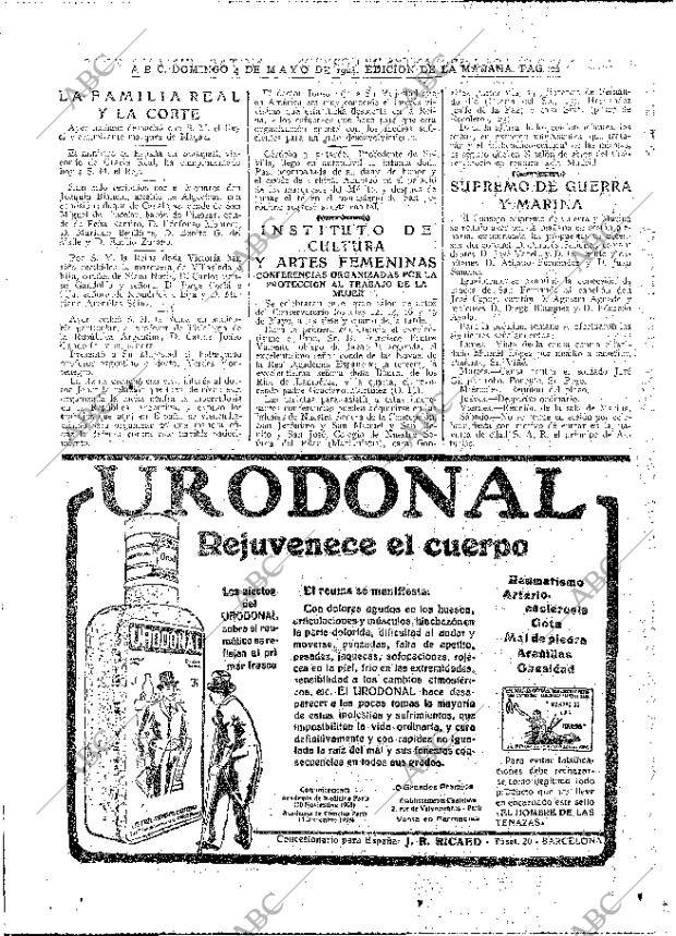 ABC MADRID 04-05-1924 página 22