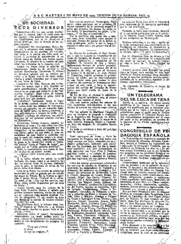 ABC MADRID 06-05-1924 página 19