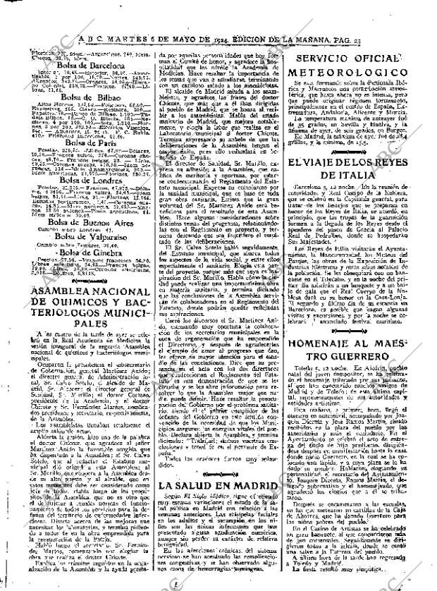 ABC MADRID 06-05-1924 página 23