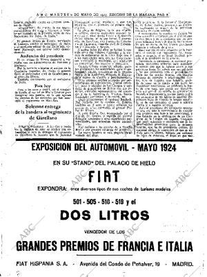 ABC MADRID 06-05-1924 página 8