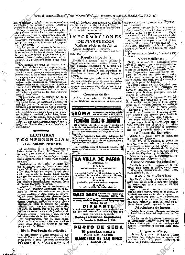 ABC MADRID 07-05-1924 página 12