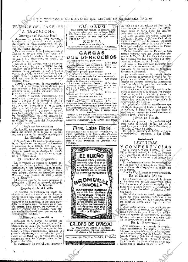 ABC MADRID 11-05-1924 página 23