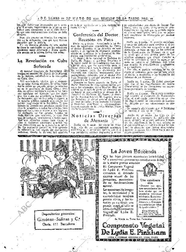 ABC MADRID 12-05-1924 página 20