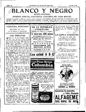 BLANCO Y NEGRO MADRID 18-05-1924 página 3