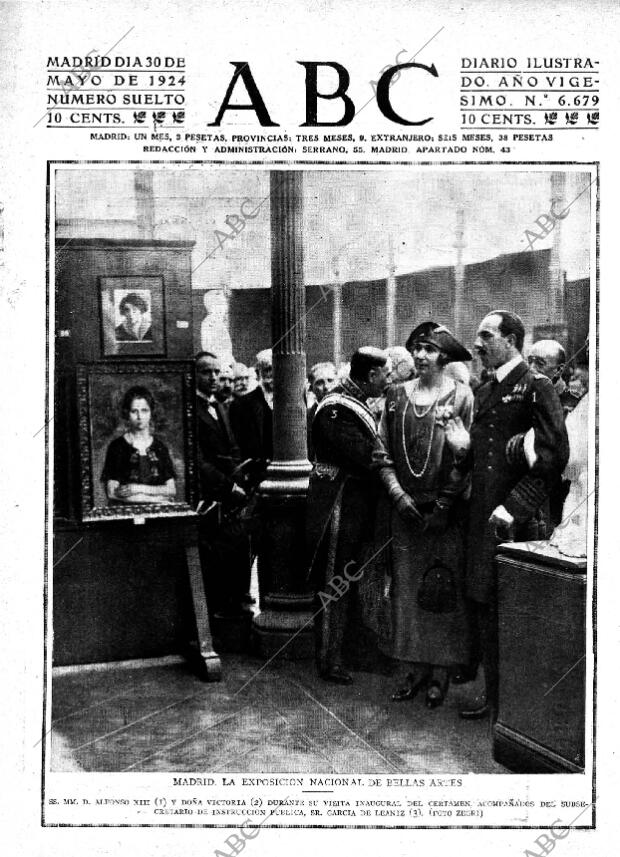 ABC MADRID 30-05-1924 página 1