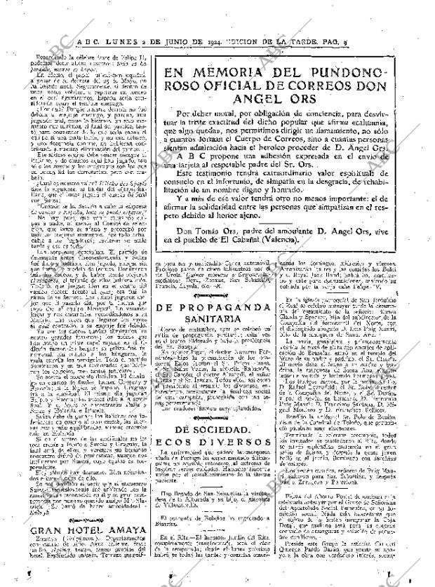 ABC MADRID 02-06-1924 página 9