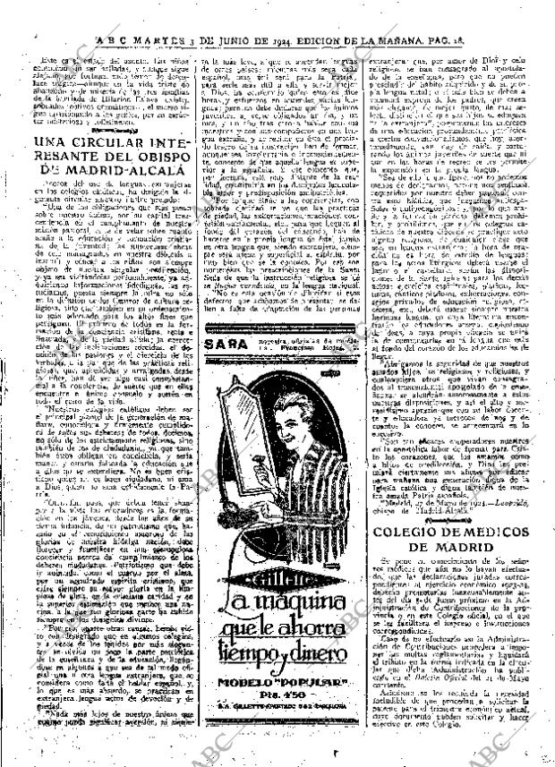 ABC MADRID 03-06-1924 página 18